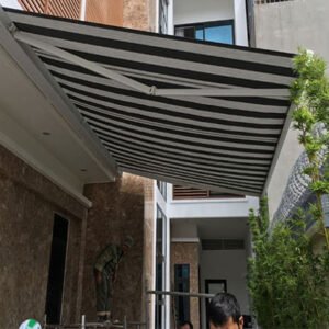 Alternative view of Bạt che nắng mưa mái hiên