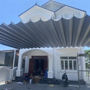 Mái xếp che nắng mưa